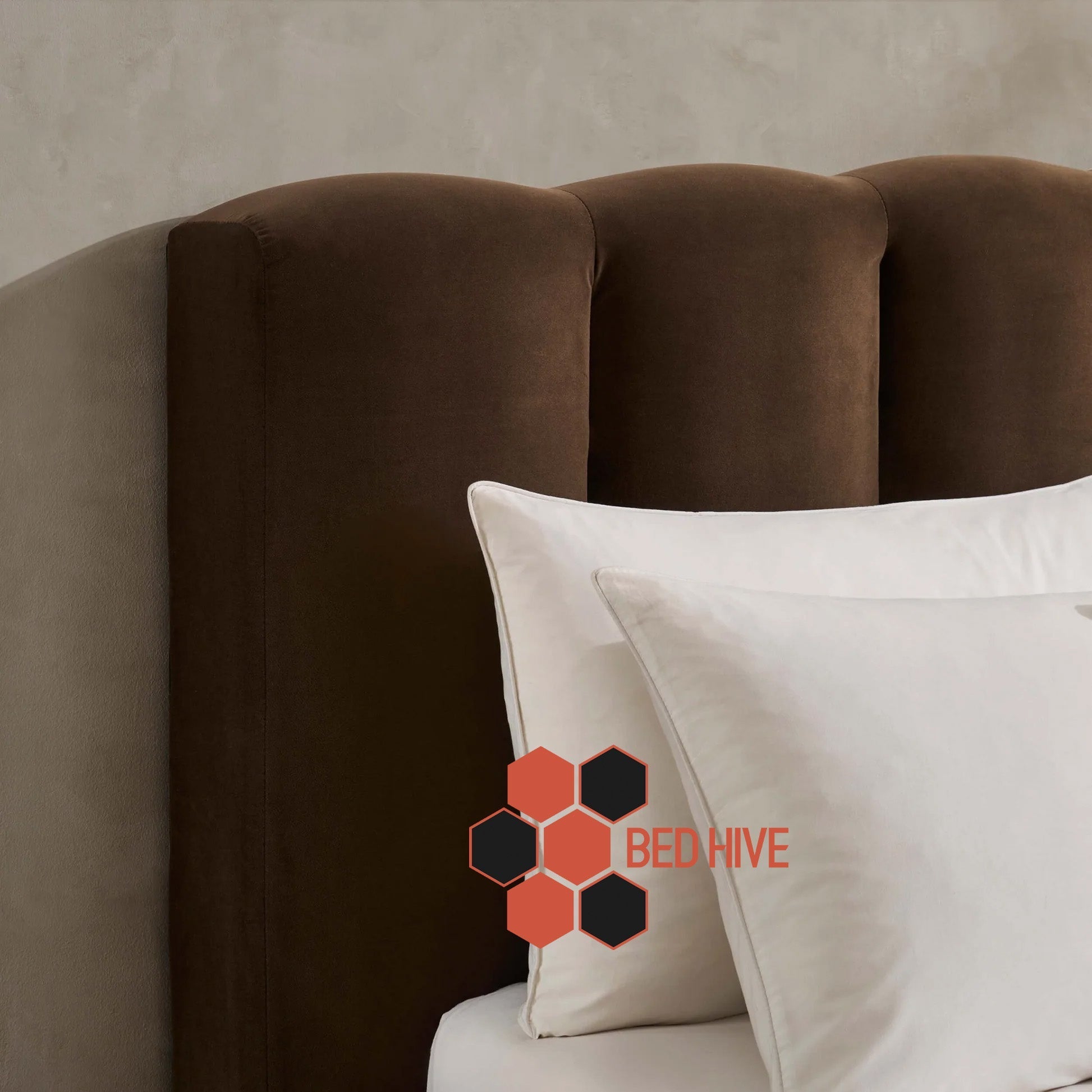 Marlene Bubble Cloud Bed With Optional Ottoman Gas Lift Storage