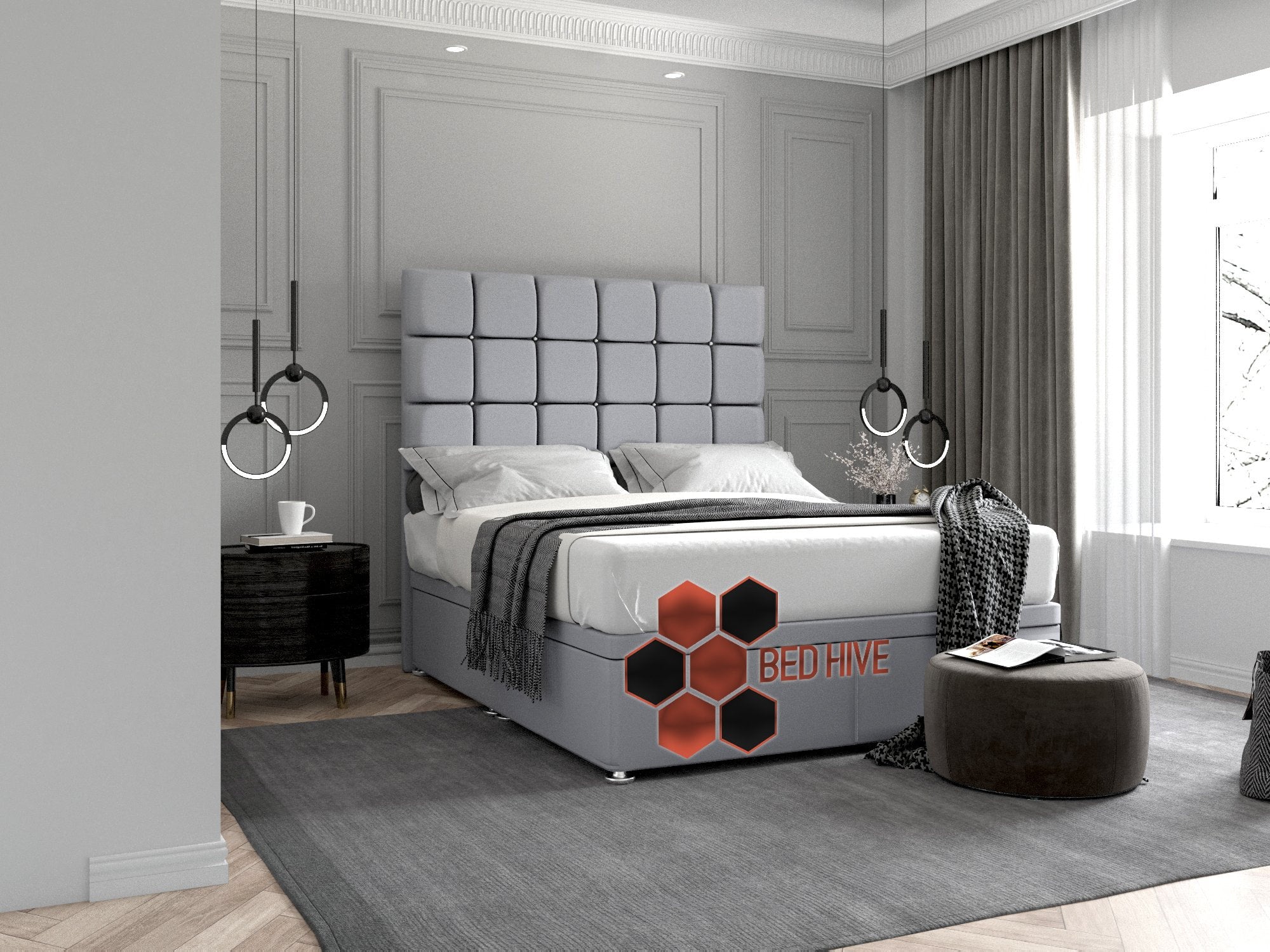 Melanie Divan Ottoman Storage Bed - Bed Hive