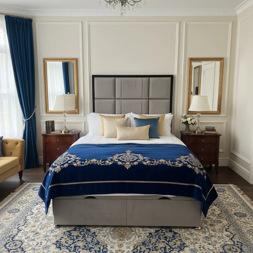 Sydney Luxury Bed With Optional Ottoman Gas Lift Storage