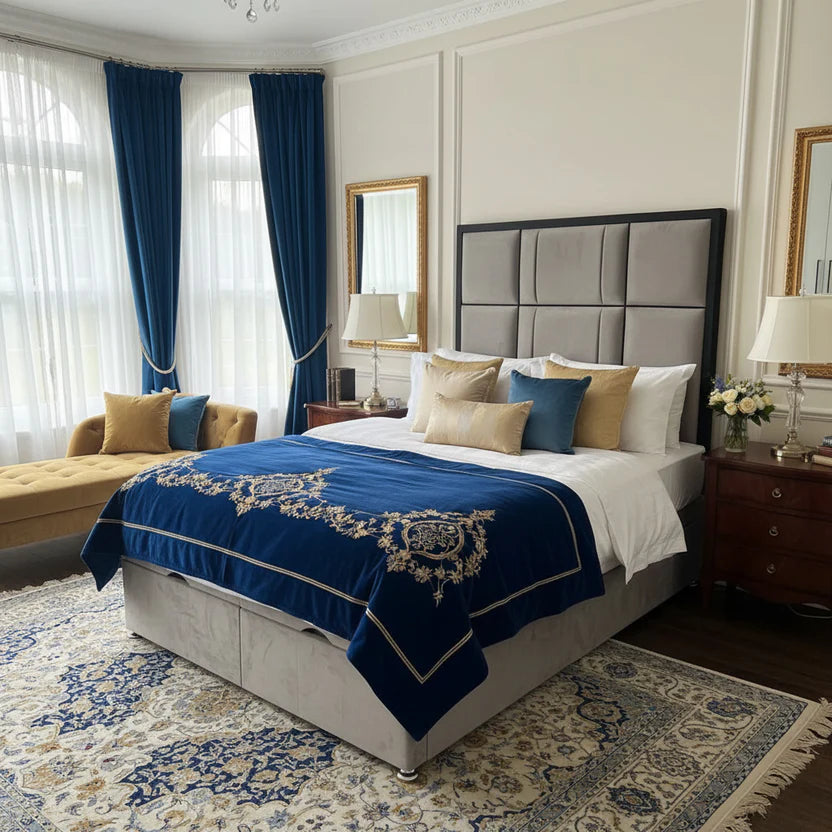 Sydney Luxury Bed With Optional Ottoman Gas Lift Storage